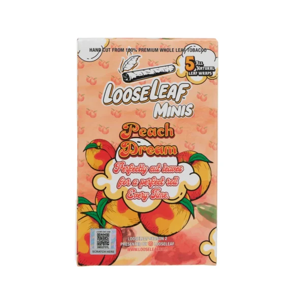 PEACH DREAM LOOSELEAF MINIS (40 COUNT) - Loose Leaf Wraps - Loose Leaf Wraps - Image 2