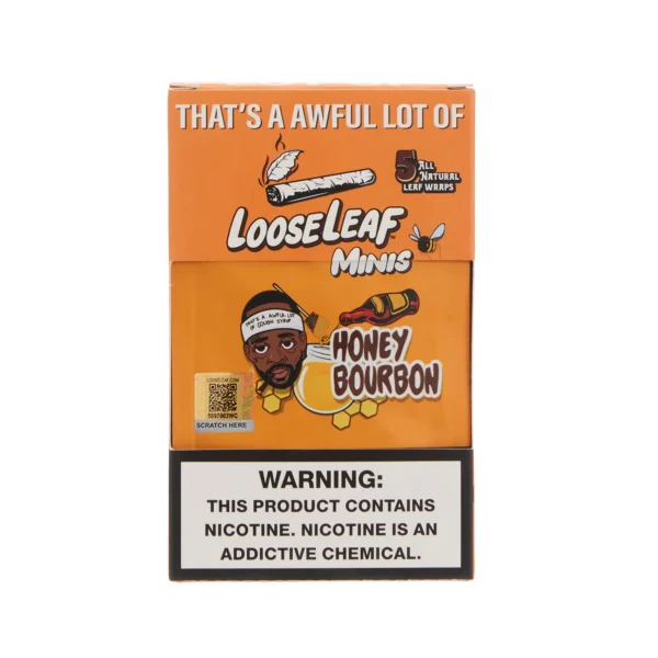 DESTO DUBB HONEY BOURBON LOOSELEAF MINIS (40 COUNT) - Loose Leaf Wraps - Loose Leaf Wraps