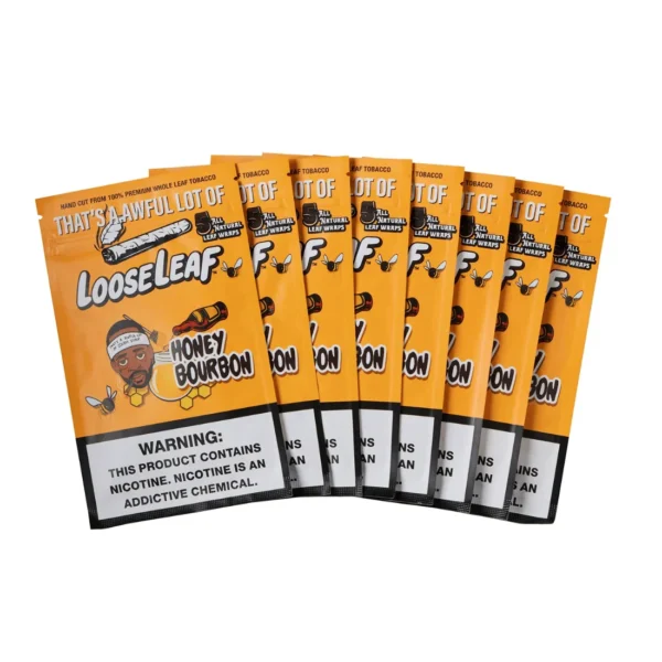 DESTO DUBB HONEY BOURBON LOOSELEAF WRAPS (40 COUNT) - Loose Leaf Wraps - Loose Leaf Wraps - Image 2