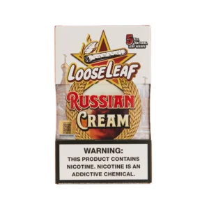 RUSSIAN CREAM LOOSELEAF WRAPS (40 COUNT) - Loose Leaf Wraps - Loose Leaf Wraps
