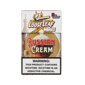 RUSSIAN CREAM LOOSELEAF MINIS (40 COUNT) - Loose Leaf Wraps - Loose Leaf Wraps