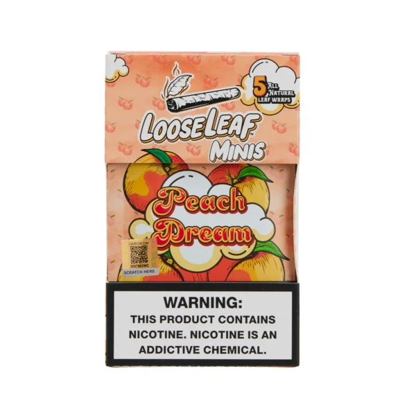 PEACH DREAM LOOSELEAF MINIS (40 COUNT) - Loose Leaf Wraps - Loose Leaf Wraps